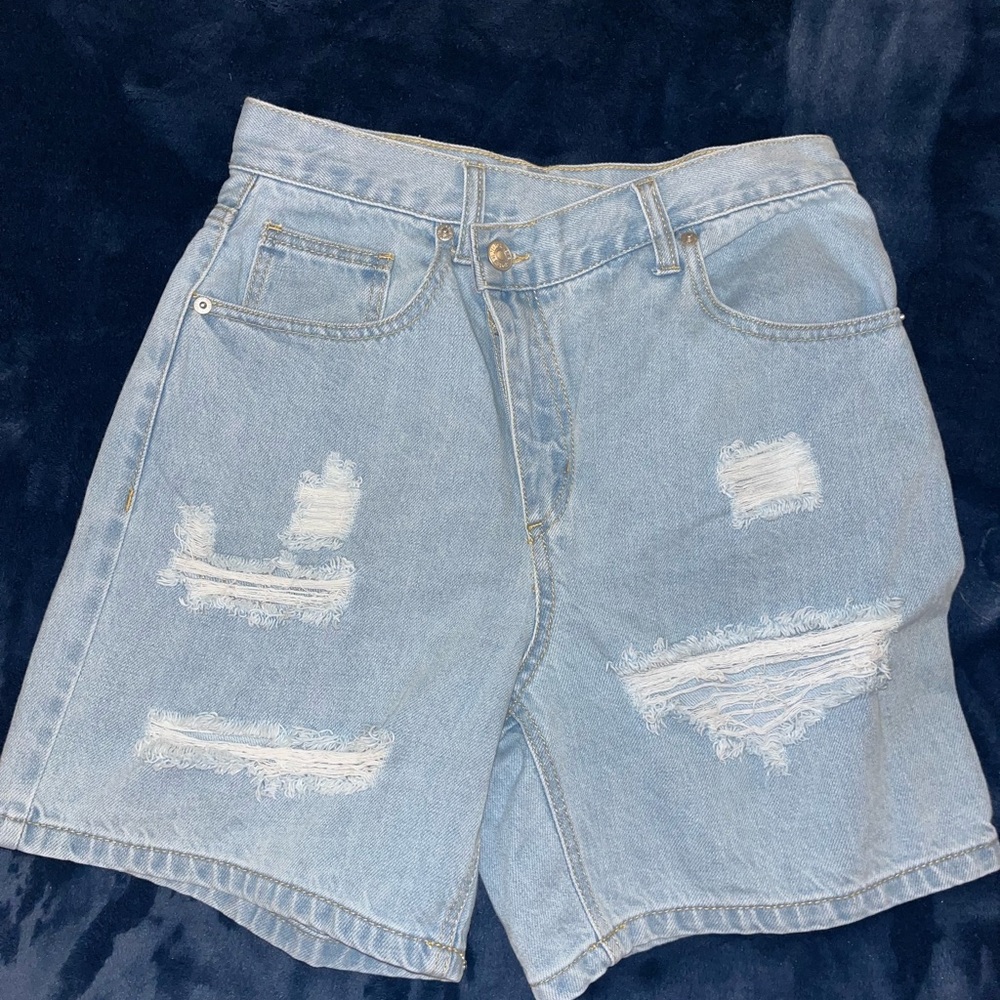Women’s Denim Distressed Jorts